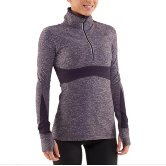 lululemon athletica Tops - 042 Lulu full tilt Pullover long sleeve running